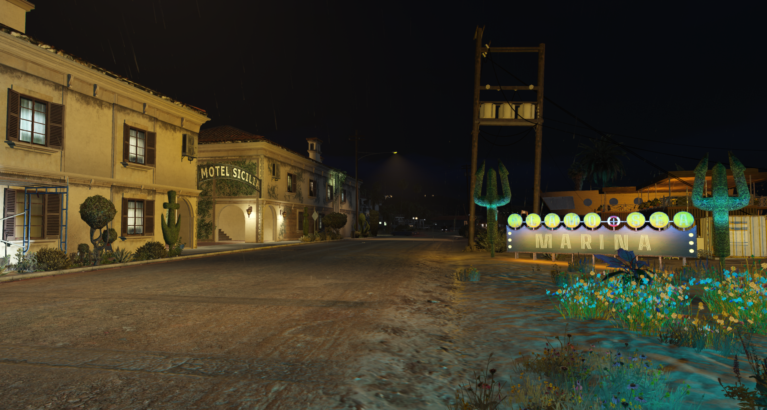 Marina und Motel